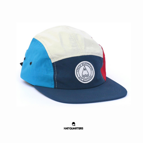 Laser BCN Barceloneta Blue 5 Panel Cap