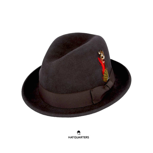 C Crown Crushable Hat Brown