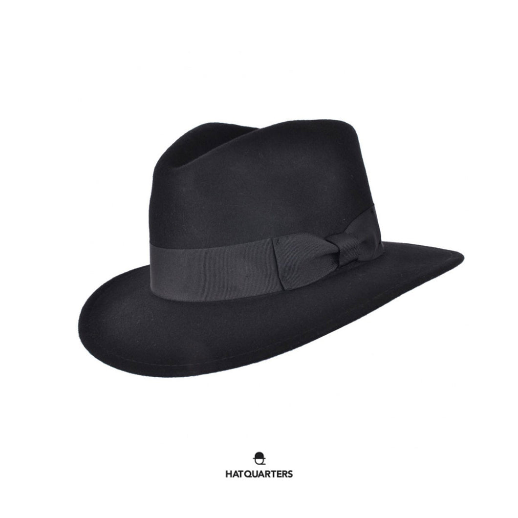 Wool Australian Hat Black