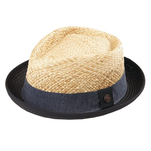 Milo Black Summer Straw Hat