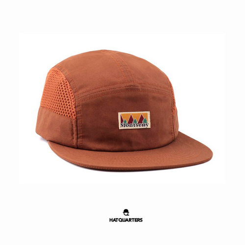 Laser BCN Montseny 5 Panel Cap Brown