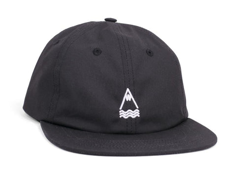 Laser Llacuna Summer Cotton Cap Black